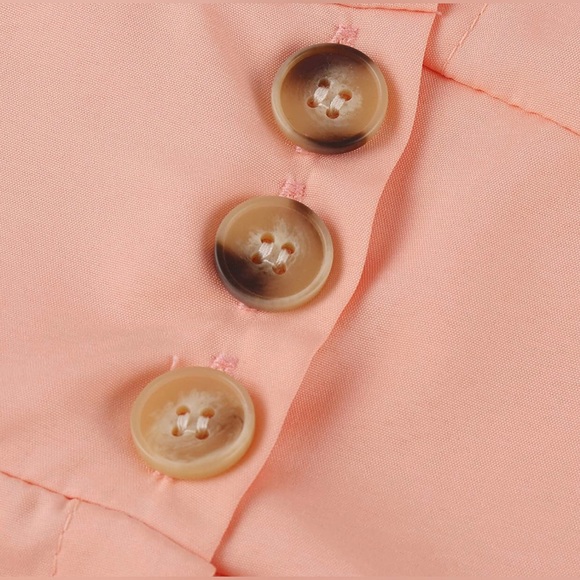 Women's Loose Short Sleeve Button Down Sundress Spring and Summer Casual Dresses - Picture 4 of 16